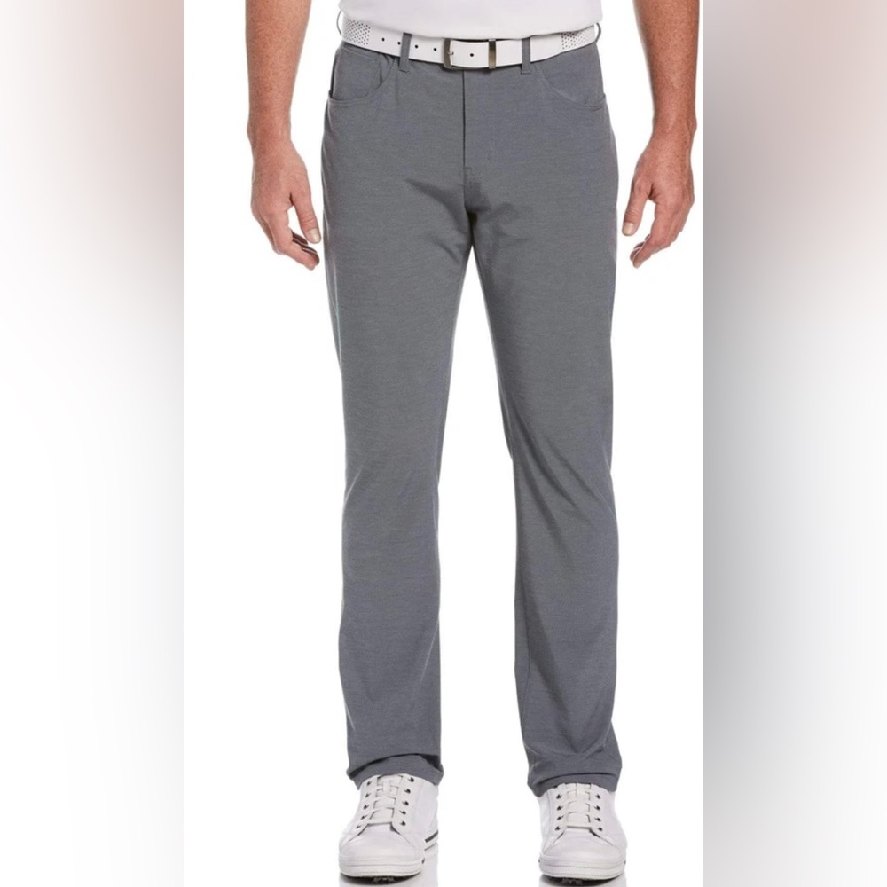 PGA Tour men’s 36/30gray horizontal textured,  straight‎ leg, golf pants